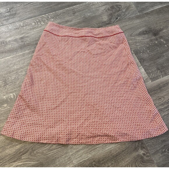 BODEN Women’s Skirt British Tweed Wool Blend Pink/ White Checks Pencil Size 14 R - Picture 1 of 10